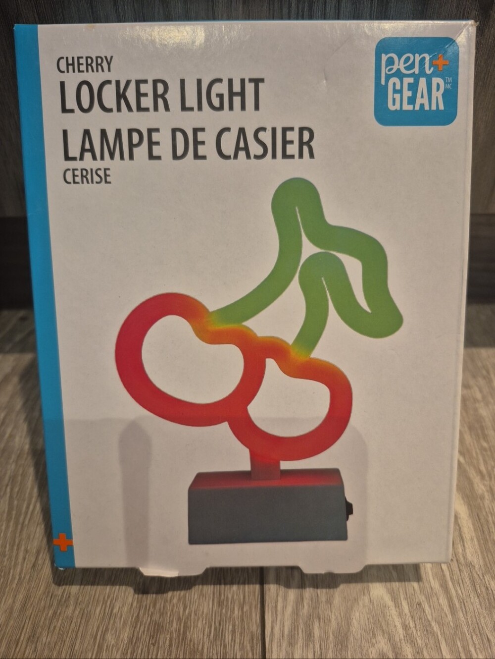 Cherry Locker Light - Red and Green Neon Accent